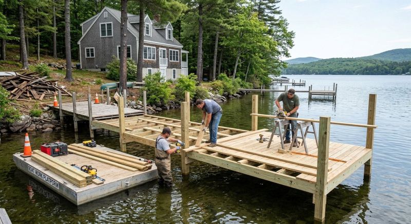 Boat Dock Installation in Littleton, CO