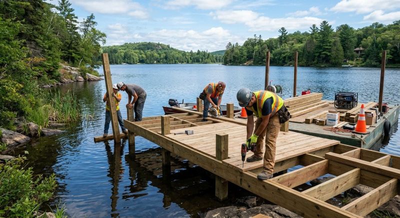 Dock Construction in Roswell, GA