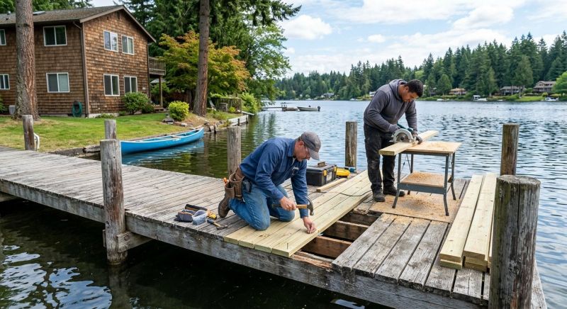 Dock Repair in Overland Park, KS