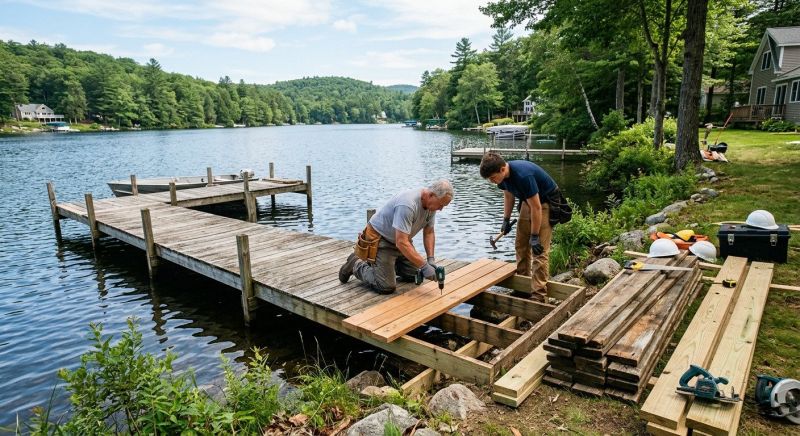Dock Wood Replacement in Kansas City, MO
