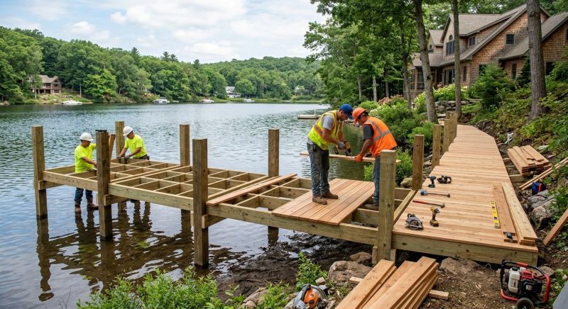 Pond Dock Construction in Kansas City, MO