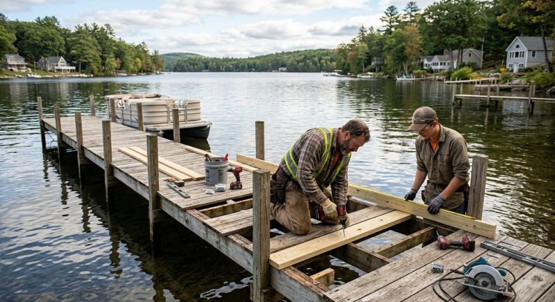 Water Dock Repair in Overland Park, KS